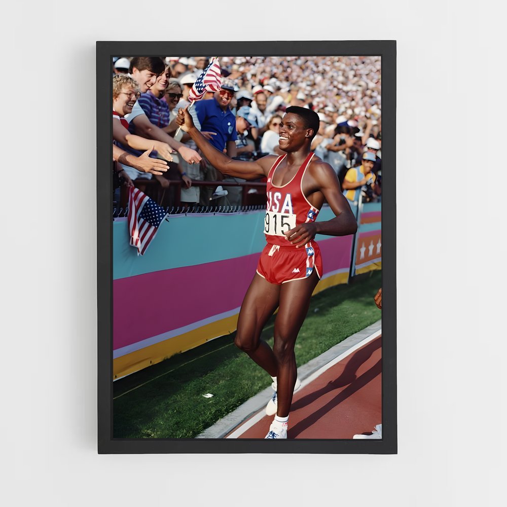 Poster L'Instant Victorieux – affiche Athlétisme (vue 2)